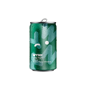 Wynk - Wynk - Lime Twist - Seltzer + THC + CBD -12 fl oz - Drink