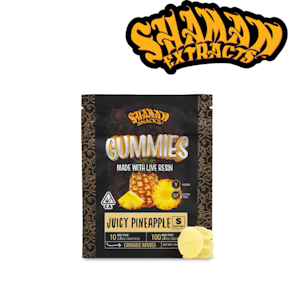 Shaman - Juicy Pineapple Live Resin Gummies