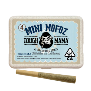 Tough Mama - 2.6g Grape Gas Infused Pre-Roll Pack (.65g - 4pack) - Tough Mama