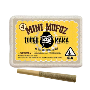 Tough Mama - 2.6g Malawi Gold Infused Pre-Roll Pack (.65g - 4 pack) - Tough Mama
