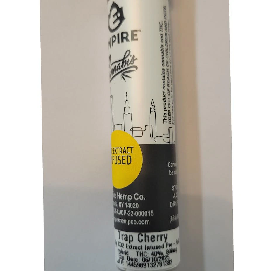 Empire Cannabis - Empire - Trap Cherry - CO2 Extract Infused - 2g - 40% THC - Pre-roll Main Image