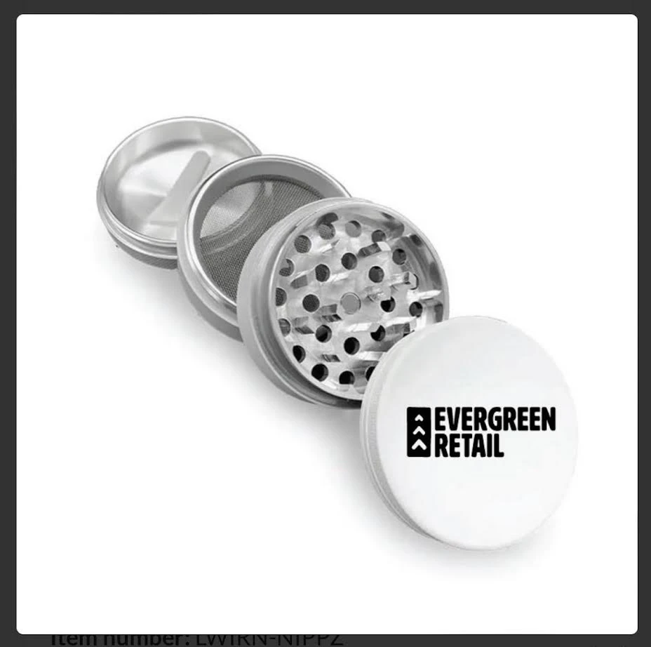 Evergreen Retail - Evergreen Retail - Grinder - White - Accessories Main Image