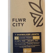 Flwr City - Dancing Triangle - 21.85% THC - 7 pk Dog Walkers .35g - Pre-Roll