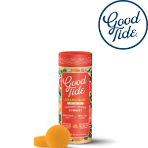 GOOD TIDE - Grapefruit Rosin Gummies THC:CBD:CBC (1:1:1)