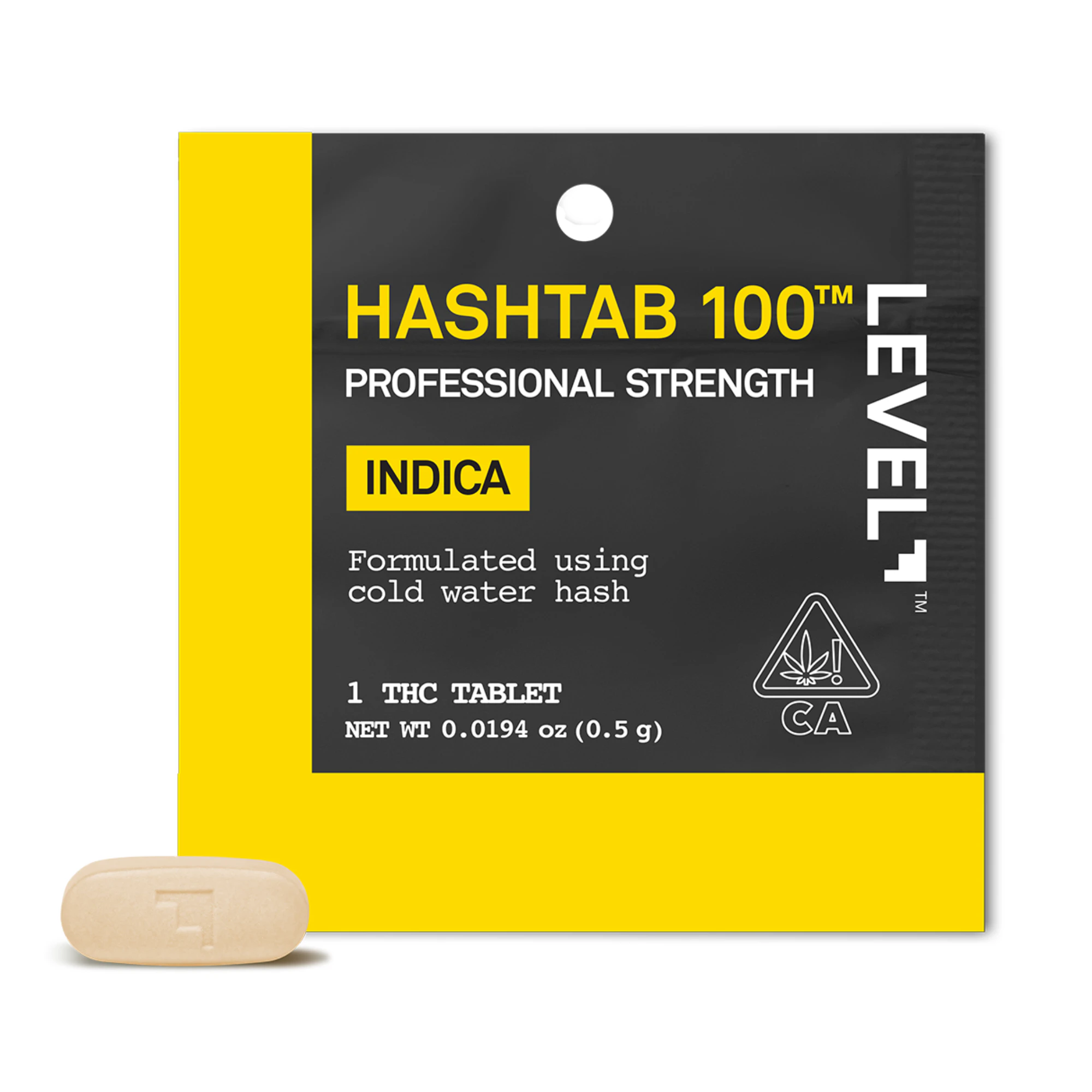 LEVEL - Level | Hashtab Indica Single | [100mg] 1pk | Indica Main Image