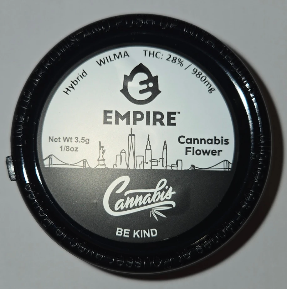 Empire Cannabis - Empire Cannabis - Wilma - 3.5g -28% THC - Dry Flower Main Image