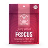 FOCUS Guava 2:1 THC:CBG 100mg Gummies (10x10mg) - TREETOWN CANNABIS