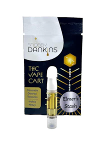 SNOBBY DANKINS - Snobby Dankins - Elmer's Stash - 84.6% THC - 1g - Cartridge