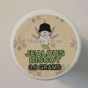 MCPIKE FARMS - Mcpike Farms - Jealous Biscot - 19.01% THC - 3.5g - Dry Flower