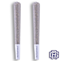 Indica Blend "Trebles" Pre-Rolls | 0.5g 2pk (Bubble Hash-Infused)
