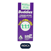 Buddies - Sunset - Acai Berry 1:1:1 - Tincture - 30ml - 1000mg