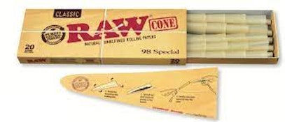 20Pk - Cones - 1 1/4 - Raw 