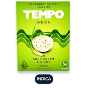 Tempo - Crackers - Sour Cream & Onion - Edible - 20pk - 100mg