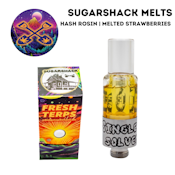 Sugarshack Melts | Melted Strawberries | Live Rosin | .5G