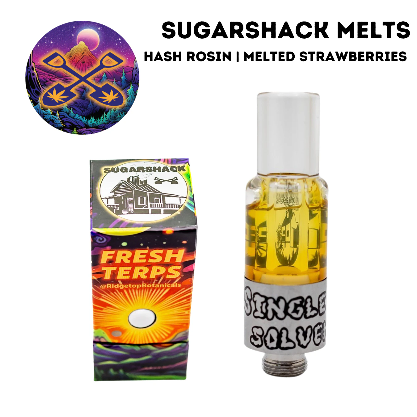 Sugarshack Melts - Sugarshack Melts | Melted Strawberries | Live Rosin | .5G Main Image