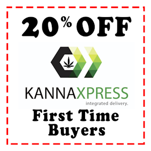 KannaXpress - 20 Percent Off First time Buyers