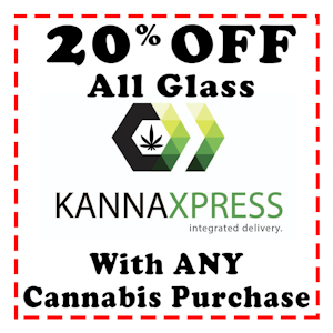 KannaXpress - 20 Percent Off All Glass