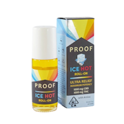 2000mg 1:1 THC:CBD Ice Hot Roll-On (30ml) Balm - Proof