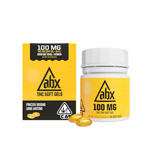 Absolute Extracts - *Medical Only* 2000mg THC Soft Gel Capsules (100mg - 20 pack) - ABX