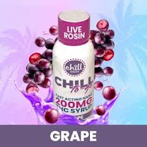 CHILL MEDICATED - Chill Medicated - Grape Syrup To-Go 200mg