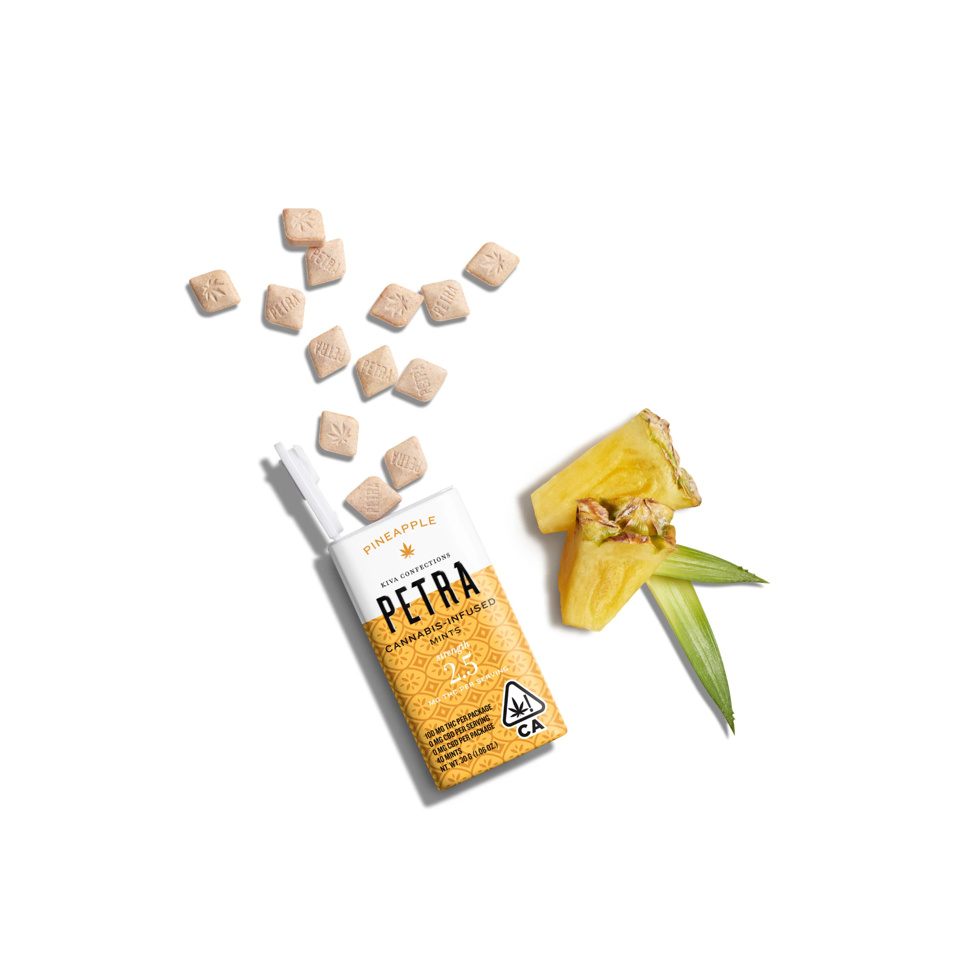 KIVA - Petra - Pineapple - 100mg Main Image