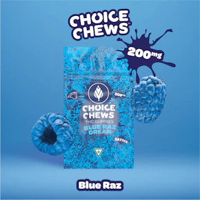 Choice Chews -  Blue Raz Dream  - 200MG