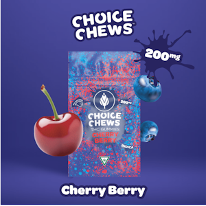 CHOICE - Choice  Chews - Cherry Berry  - 200MG