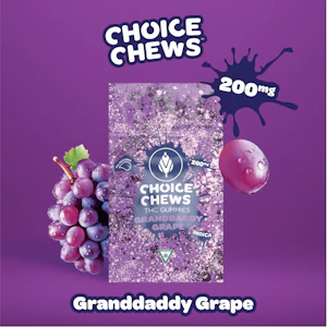 CHOICE - Choice Chews - Granddaddy Grape - 200MG