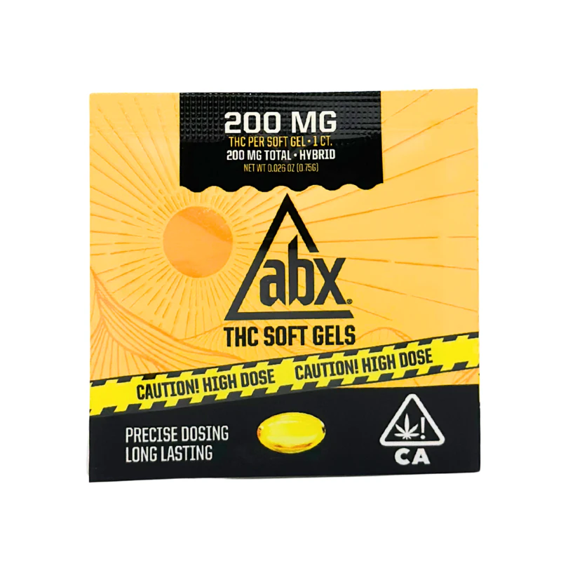 ABX - ABX - 200mg THC Soft Gel - Single - 200mg Main Image