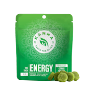 200mg 1:1 THC:THCv Energy Citrus Splash Gummies (10mg THC, 10mg THCV - 10pack) - Kanha
