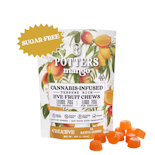 200mg 1:1 THC:CBG Mango Sugar Free Gummies (10mg THC, 10mg CBG -10 pack) - Potters Gummies