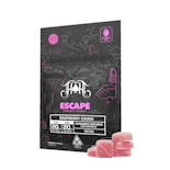 200mg 1:1 THC:CBC Escape Bliss Raspberry Cough Gummies (10mg THC, 10mg CBC - 10 pack) - Heavy Hitters
