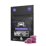 200mg 1:1 THC:CBG Resurrect Pomegranate Recovery Gummies (10mg THC, 10mg CBG - 10 Pack) - Heavy Hitters