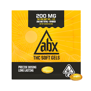 Absolute Extracts - 200mg THC Soft Gel Single Capsule - ABX