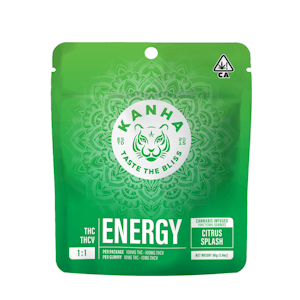 Kanha Edibles - 200mg THC: THCV Energy Gummies (10mg THCv, 10mg THC - 10pack) - Kanha