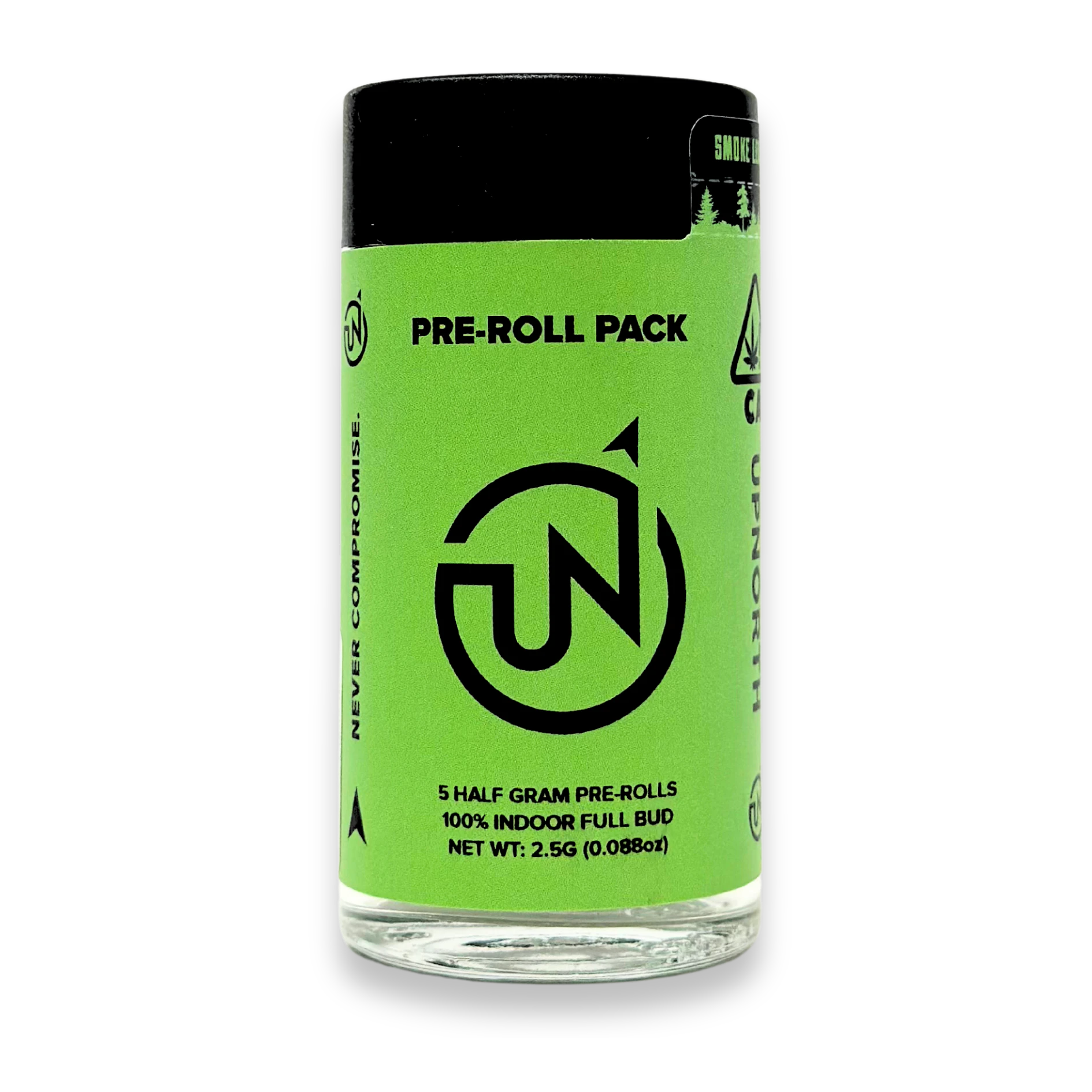 UpNorth - UpNorth - GMO - Preroll Pack - 5pk - 2.5g Main Image