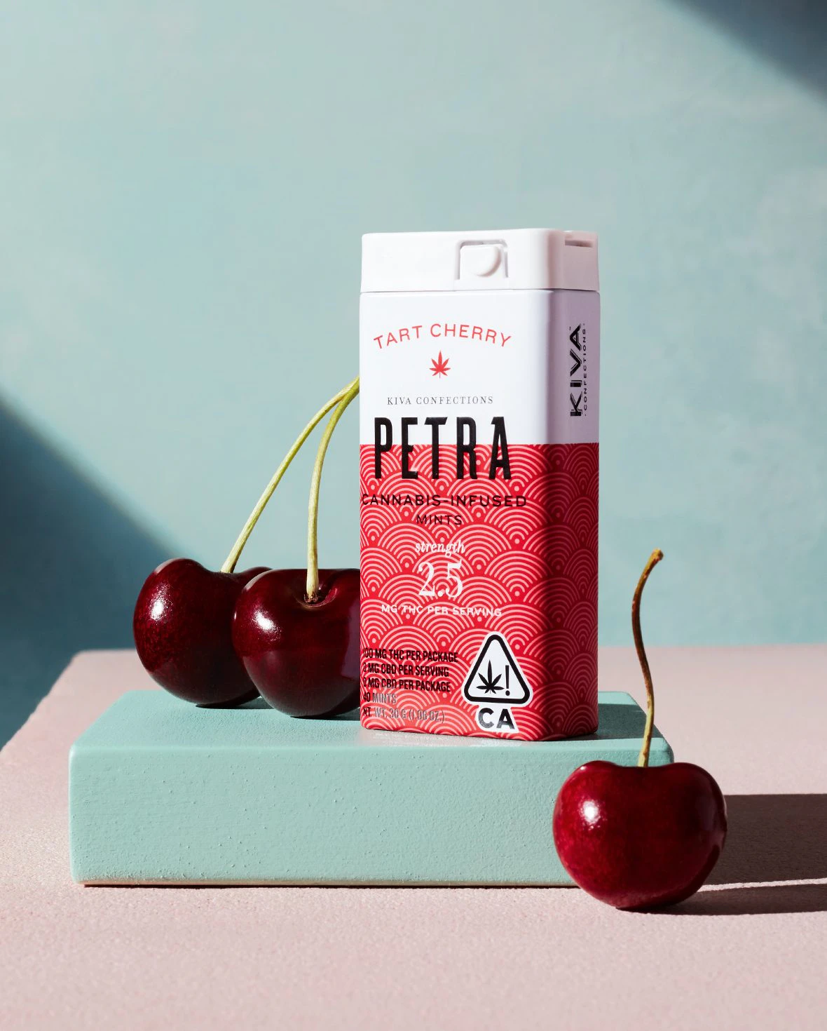 KIVA - KIVA | TART CHERRY MINTS - 40PK | EDIBLE | 100MG Main Image