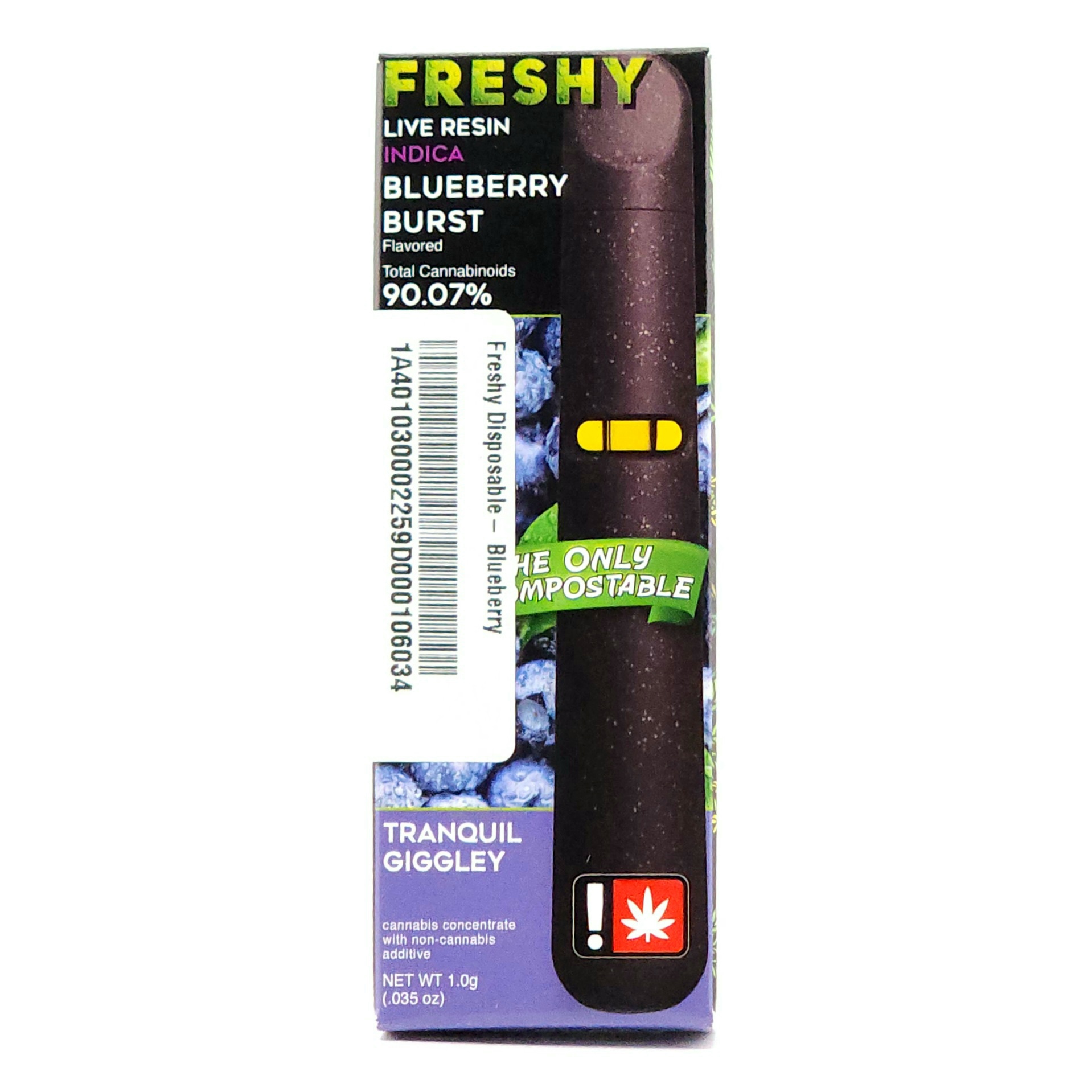 Freshy Disposable- Blueberry - Shop - Kingston Cannabis