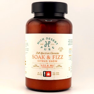 HIGH DESERT PURE - High Desert Pure | Soak and Fizz [H] | Citrus Snow