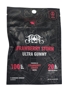 HEAVY HITTERS - Heavy Hitters - Strawberry Storm - 100mg Gummies