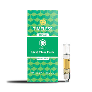 TIMELESS VAPES - TIMELESS - FIRST CLASS FUNK 1 GRAM VAPE CART