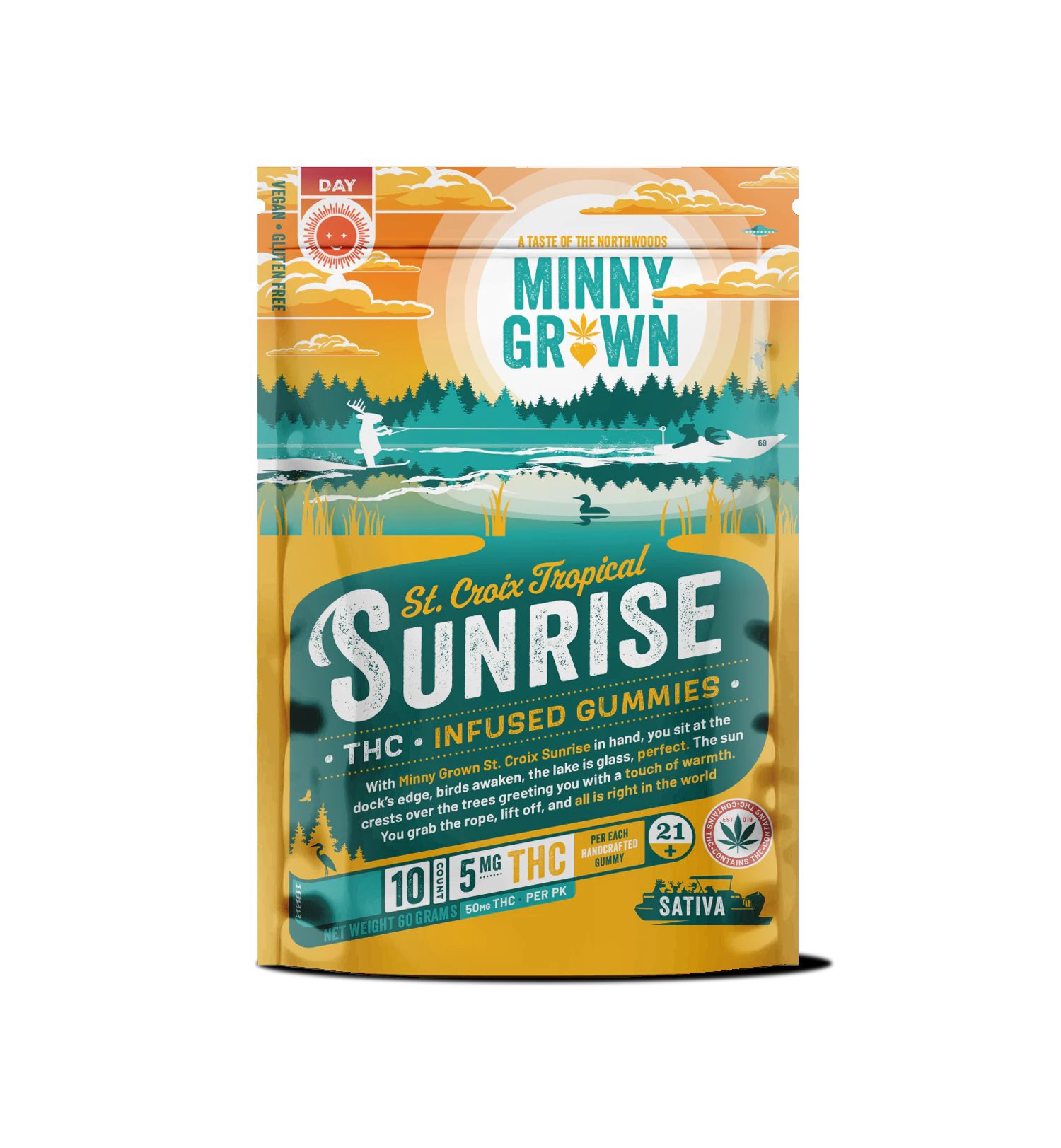 Minny Grown - Minny Grown | Daytime Gummies - St. Croix Sunrise | 10ct Main Image