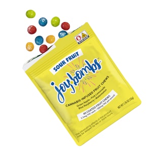 Joybombs - JoyBombs | Edible | Sour Fruit | 40pk/100mg