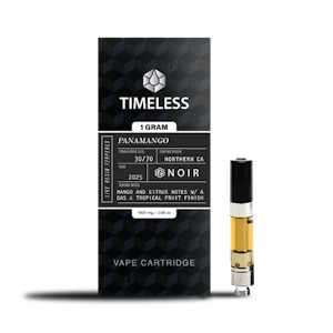 TIMELESS VAPES - NOIR - PANAMANGO 1 GRAM VAPE CART