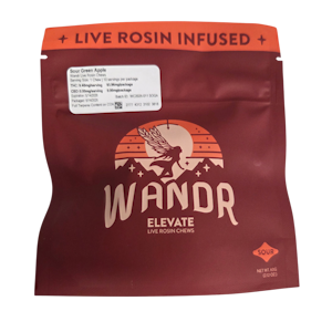 Wandr - Wandr - Sour Green Apple - 100mg Rosin Gummies