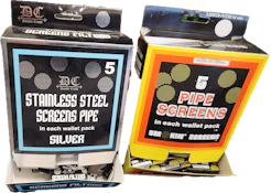 Stainless Steel Pipe Screens 5pk