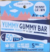 Minny Grown Yummy Gummy Bear Peach 1 pack
