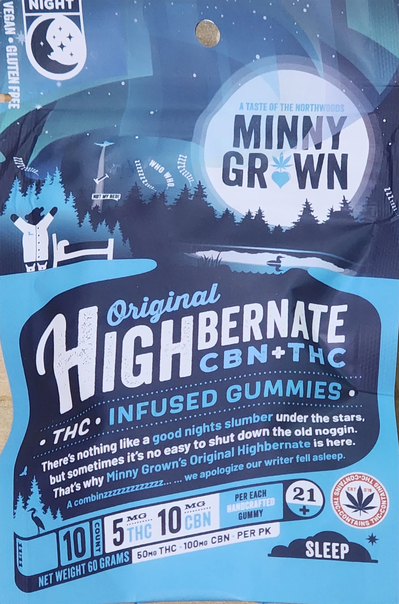 MINNY GROWN - Minny Grown HighBernate 10 pack - Night Main Image