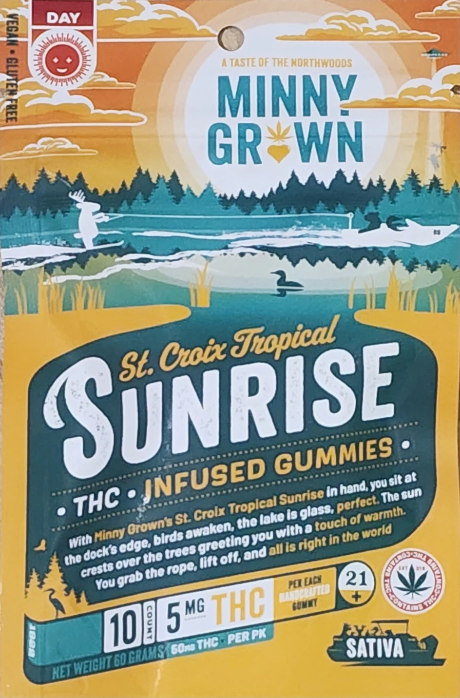 Minny Grown - Minny Grown St Croix Tropical Sunrise 10 pack - Day Main Image