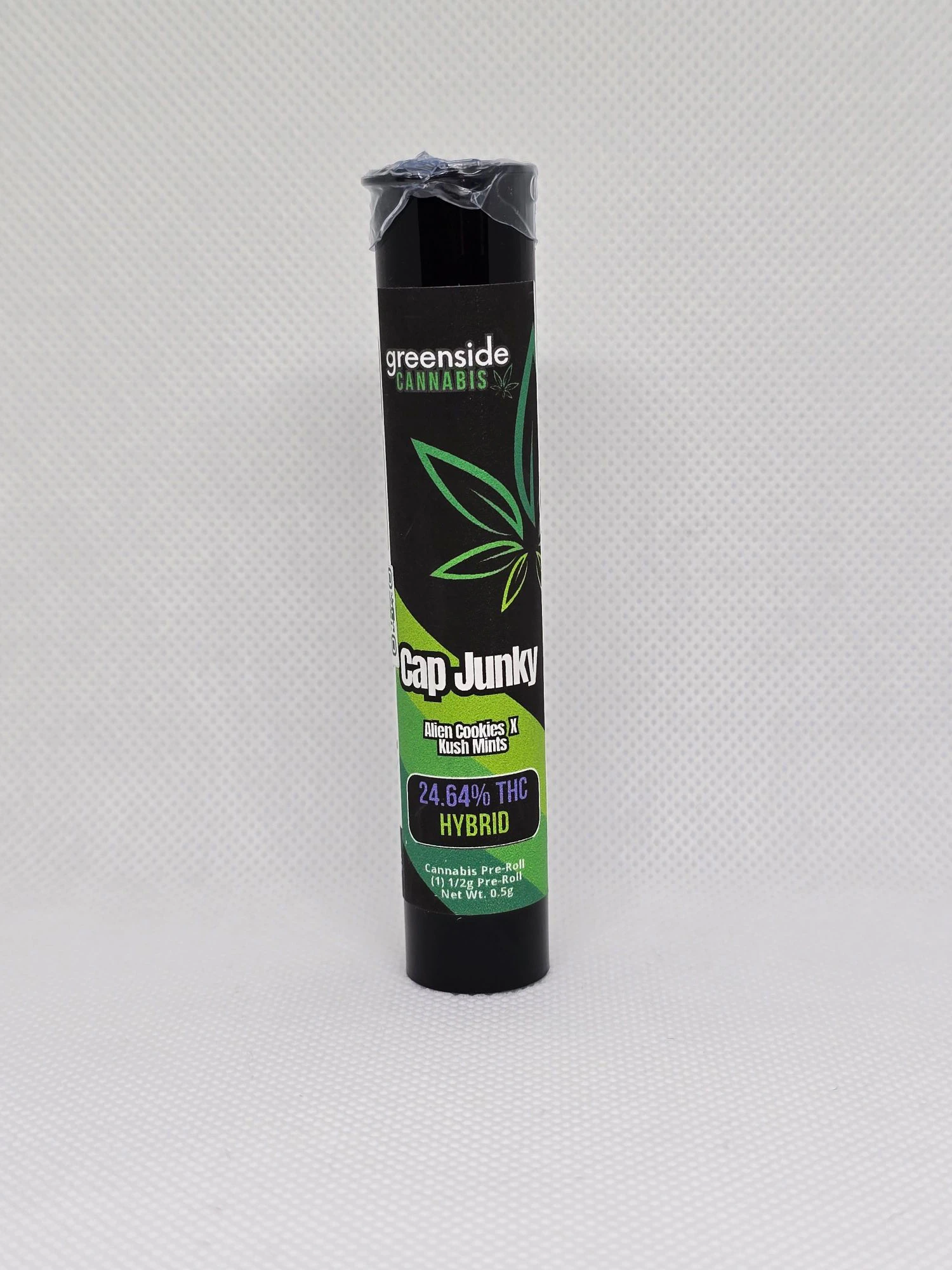 GREENSIDE CANNABIS - Greenside Cannabis - Cap Junky - PreRoll - 0.5g Main Image